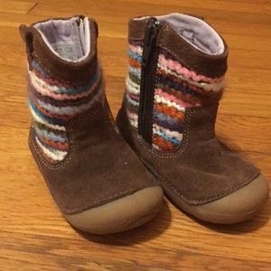 Baby Girl’s size 4.5 Stride Rite boots
